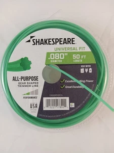 Shakespeare .080 Diameter, 50ft, All Purpose Trimmer Line, Universal Fit - Picture 1 of 4