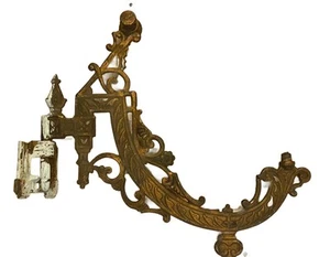 Antiker Türklopfer aus Gusseisen von 1881 mit verziertem Designstahl - Bild 1 von 10