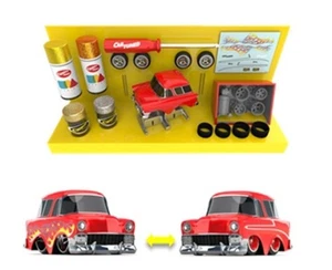 CarTuned Custom Shop Castworks '56 Chevrolet Nomad 1:64 Custom Model Kit 531340 - Picture 1 of 2