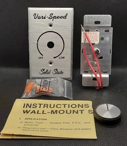 Solid State Motor Speed Control Model KBWC-15K 5.0 Amps 120 Vac - Picture 1 of 3
