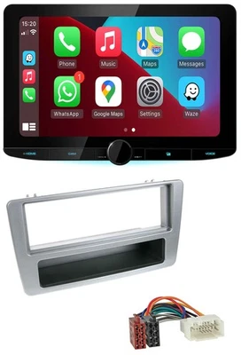 Kenwood MP3 USB DAB Bluetooth Autoradio für Honda Civic 01-03 silber man. Klima. - Bild 1 von 4