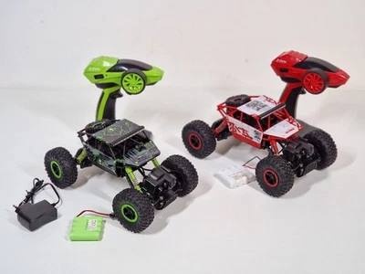 2x Amewi Conqueror Rc Crawler 1:18 22194 / 22195 2 Stück Set Offroad DEFEKT! - Bild 1 von 4