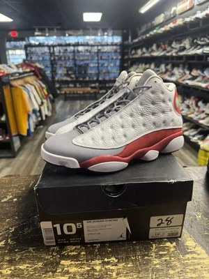 Jordan 13 Retro Puntera Gris Cemento Rojo Verdadero 2014 414571-126 Talla 10.5 Hombres Nuevo  Foto 1 de 4