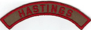 BOY SCOUT HASTINGS TRS TKRS KRS BRONCEADO Y ROJO CAQUI Y ROJO TIRA COMUNITARIA  - Imagen 1 de 2