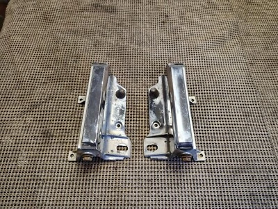 1966 1967 Buick Riviera & Riviera GS Rear License Plate Frame Guards 5957455 56 - Image 1 of 4