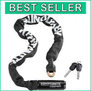 Keeper 785 Anti-Theft Chain Lock - 85cm Heavy Duty Security for Bikes & Scooters - Picture 1 of 8