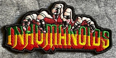 INHUMANOIDS embroidered figure patch action logo title symbol monsters mutant Cover
