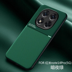 Para Xiaomi Redmi Note 14 Pro 5G, Funda Suave Magnética Piel Antideslizante - Imagen 1 de 10