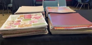 500 Assorted Pattern Paper scrapbooking paper, Junk Journaling & Paper Crafting - Picture 1 of 1