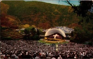 Hollywood Bowl Easter Sunrise Service Photo Postcard by Hubert A. Lowman - Picture 1 of 1