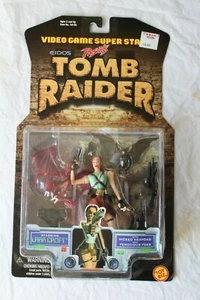 Video Game Super Stars Eidos Presents Tomb Raider Lara Croft Action Figure NEW - Picture 1 of 5