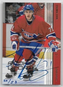 04/05 SP AUTHENTIC '03-04 ROOKIE UPDATE' BUYBACK AUTOGRAPH Mike Ribeiro #20/53 - Picture 1 of 2