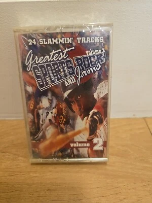 Greatest Sports Rock & Jams Vol. 2 - Audio Cassette By Various Artists - New  - Image 1 of 4