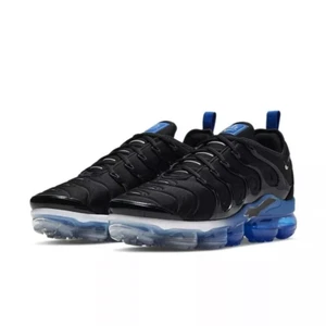 New Nike air vapormax plus VM Black/Blue Men's Shoes Size 7-12 - Picture 1 of 5