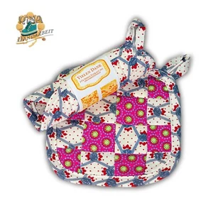 Topflappen, Patchwork, 2er Set, Unikat, Handarbeit, 15X15, Geschenkverpackung - Bild 1 von 8