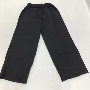 Womens Black Flare Cut Pants Size S Small EUC - Picture 1 of 4