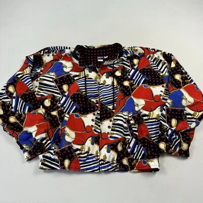 Tail Vintage Women’s Medium Multicolor Nautical Sailing All Over Pattern Jacket - Image 1 of 4