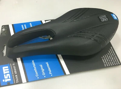 Sillín acolchado ISM PL 1.0 Performance largo 275x135 mm 30 (negro) Foto 1 de 4