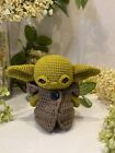 Master Yoda, jouet tricoté souvenir fait main