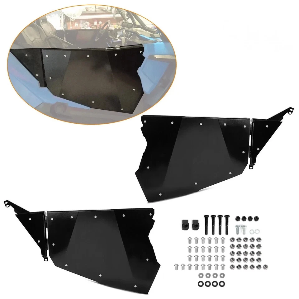 Puertas completas de aluminio UTV para Polaris RZR XP Turbo/S XP 1000 2014-2022 2 asientos Foto 1 de 4