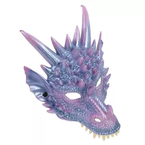 1PC Dragon Masquerade Mask Mask Masquerade Mask Cosplay Costume Clothing - Picture 1 of 12