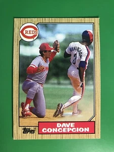 1987 Topps Dave Concepcion #731 Cincinnati Reds - Picture 1 of 2
