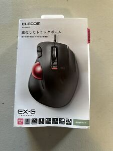 ELECOM EX-G MOUSE M-XT3DRBK Wireless Trackball Mouse