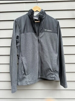 Chaqueta Columbia Bugaboo II Fleece Interchange negra gris para hombre talla pequeña Foto 1 de 4