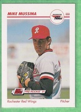 1991 Line Drive Pre-Rookie AAA #462 Mike Mussina Baltimore Orioles