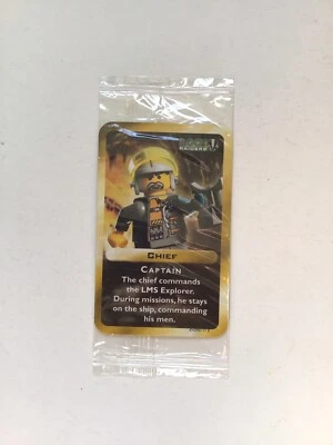 Lego Rock Raider Chief 3347 Colección Mini Héroes Tarjeta Coleccionable Sellada Año 2000 Foto 1 de 2