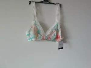 Reggiseno triangolo Calvin Klein Desire QF1152 M, L AL DETTAGLIO AL DETTAGLIO $38,00 NUOVO CON ETICHETTE - Foto 1 di 16