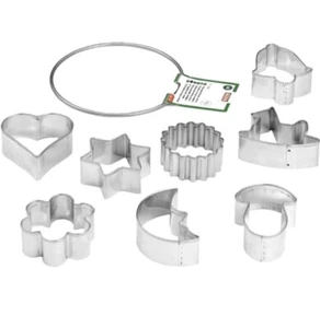 WMF Original Kaiser Ausstechformen-Ring mittel 8-teilig, Plätzchen Ausstecher - Bild 1 von 2