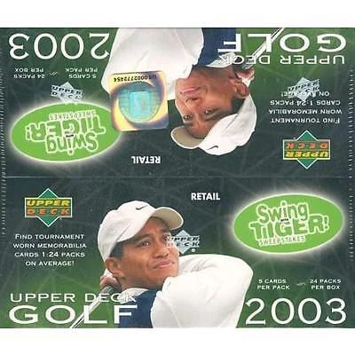 Caja de golf Upper Deck 2003 al por menor Foto 1 de 1