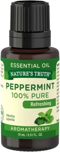 3PK Nature's Truth Refreshing Peppermint Essential Oil, 0.51 Fl Oz 840093101006 - Picture 1 of 1