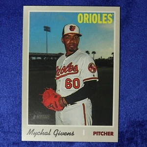 2019 Topps Heritage SP Card #721: Mychal Givens (THSP-846) - Picture 1 of 2