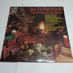 JOY TO THE WORLD - Nicholas Sands Singers Vinyl Record LP Used Vintage Music - Picture 1 of 12