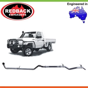 Redback Extreme Duty Exhaust To Suit TOYOTA LANDCRUISER 79 Series HDJ79R 4.2L - Foto 1 di 4