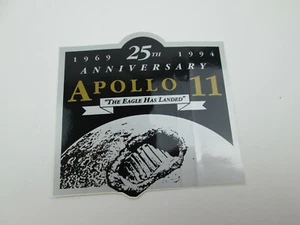 Apollo 11 25th Anniversary 1994 Eagle has Landed Sticker Decal SB58 - Picture 1 of 4