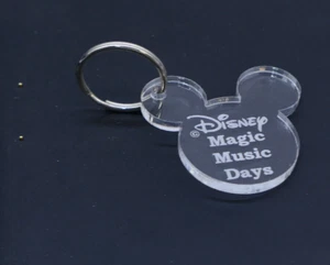 Vintage Disney Magic Music Days Keychain. Mickey Mouse Ears Shape - Picture 1 of 3