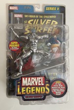 Marvel Legends Silver Surfer 6" Figure w/ Howard Duck Series V - ToyBiz 2003