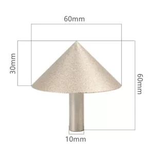 Diamant Versenker Kegel Fase Schleifen Kopf Stein Glas Anfasen 90 Grad Bohrer - Bild 1 von 19