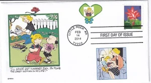 DENNIS THE MENACE MOM'S the ONLY WOMAN LOVE FDC- DWc CACHET - Picture 1 of 1