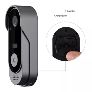 Drahtlose Smart Video Türklingel Tuya Sicherheitskamera Klingel Telefon Türring - Bild 1 von 19