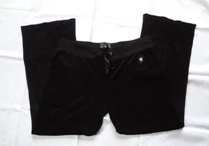 Vintage NWOT Six Twenty Seven Velour Velvet Cotton Blend Black Pants in size 3XL - Picture 1 of 7
