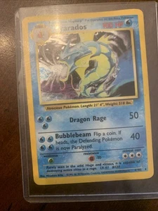 1999 Gyarados Pokemon Base Set Unlimited Holo Rare #6 - Bild 1 von 12