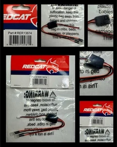 Redcat Racing Volcano 16 Headlight LED Set #RER13674 New in Package - Picture 1 of 8