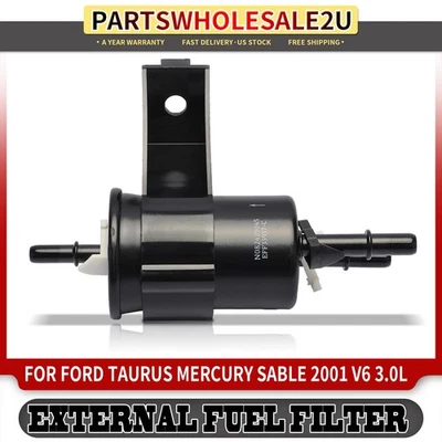 Filtro de combustible para Ford Taurus Mercury Sable 2001 V6 3,0 L gas de aspiración natural Foto 1 de 4