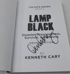 *SIGNED* Lamp Black: Second Edition by Kenneth Cary (Paperback, 2014) Gatekeeper - Picture 1 of 19