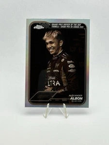 2024 Topps Chrome Formula 1 #166 Alexander Albon Sepia refractor - Imagen 1 de 2