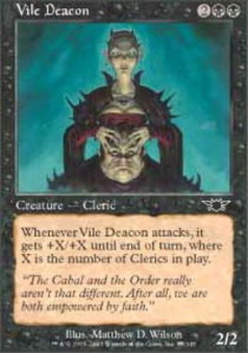 Vile Deacon - Legions #85/145 MTG Magic The Gathering - Image 1 of 1